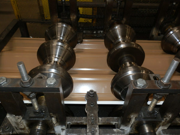 Duralum Econo pan being formed