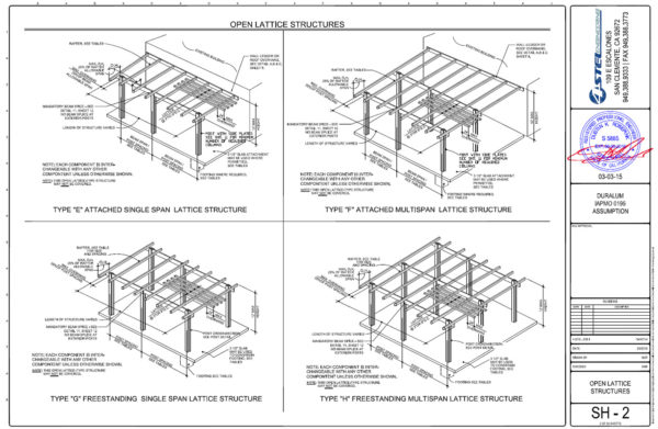 Duralum Engineering - Open Lattice Structures