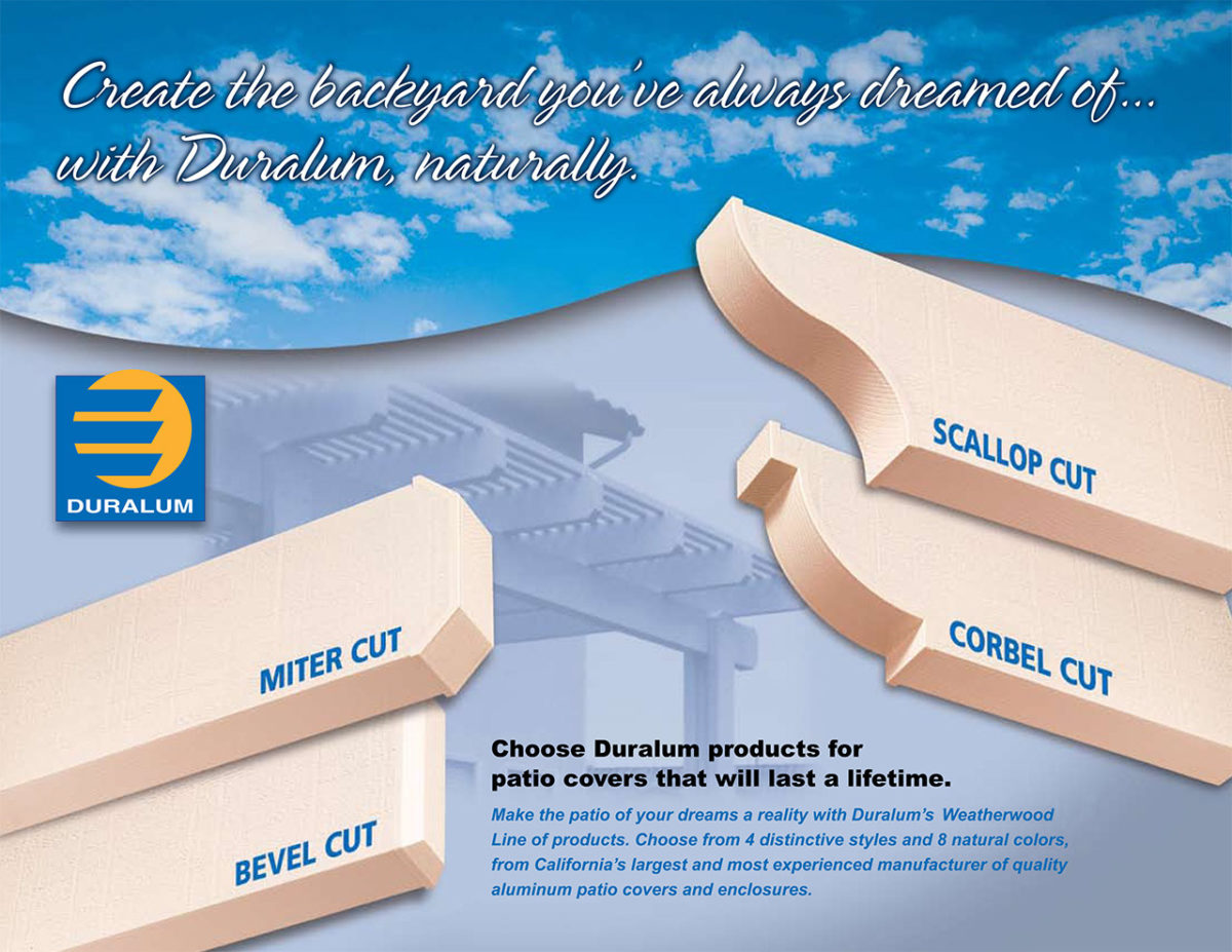 Rafter Pattern Color Rafter Tail and Color Choices | Duralum Home Improvement Products